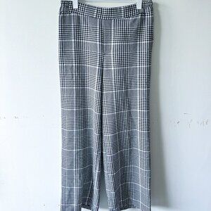 Old Navy wide leg houndstooth pants size L